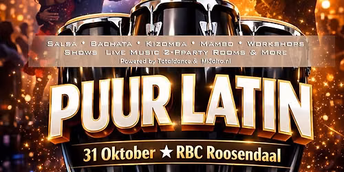 31 okt • Puur Latin • RBC Stadion Roosendaal in Roosendaal