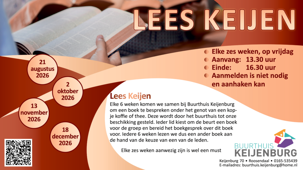 Lees Keijen in Roosendaal