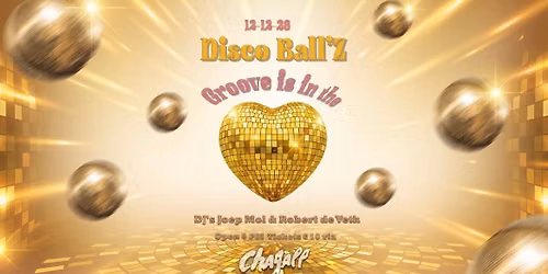 DISCO BALL’Z groove is in the ❤️ in Roosendaal